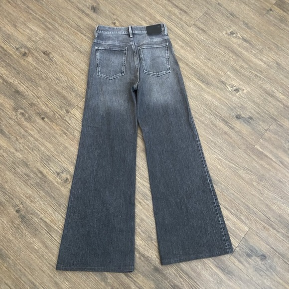 G-Star Raw Deck Ultra Wide Leg High Kara Faded Black Denim Jeans Size 27/30 - Picture 11 of 11